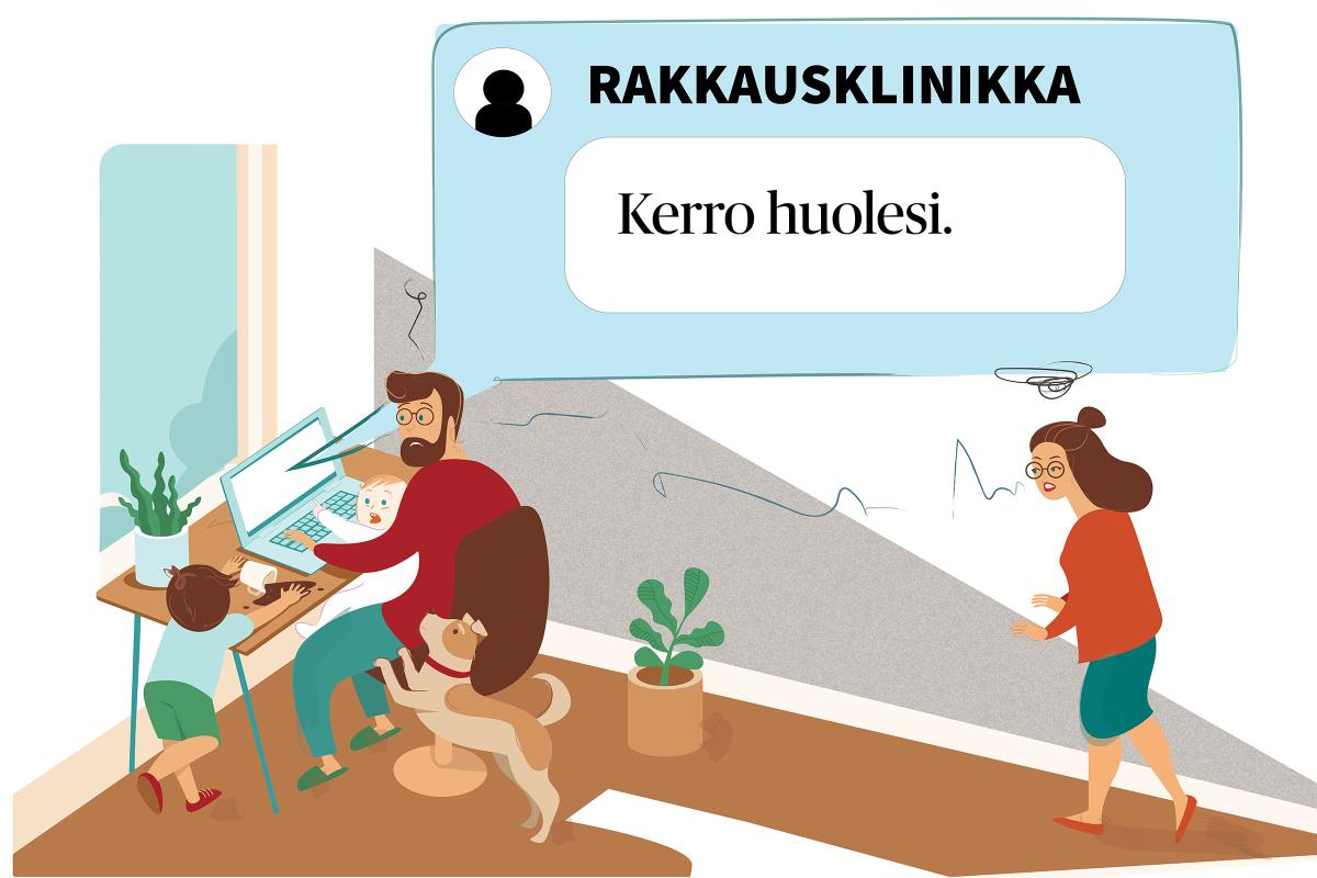 Kirkossa uskotaan, että kun netissä parisuhteen ongelmista voi kysyä nimettömänä, ihmiset ovat tavallista avoimempia ja rehellisempiä.